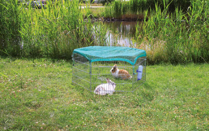 TRIXIE natura Freilaufgehege mit Schutznetz